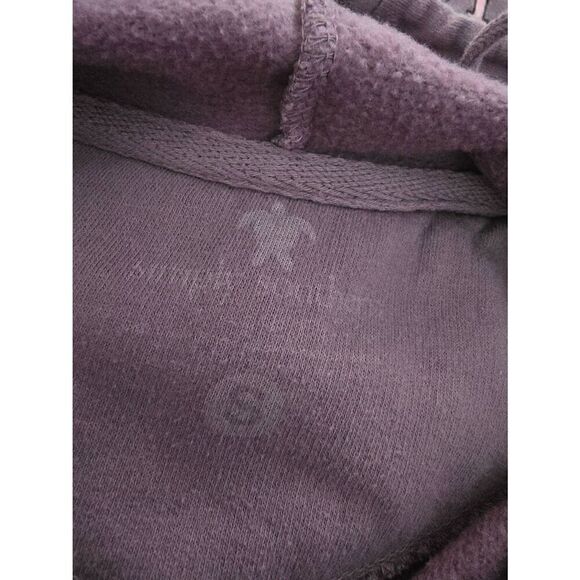 Simply Southern Pullover Hoodie Sweatshirt Purple Sunflowers Dog Camper Size Sma - Picture 6 of 7